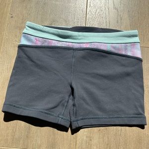 Ivivva Lululemon Spandex Gymnastics Shorts~ Size 7 Girls